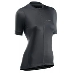 Northwave ACTIVE DONNA MAGLIA MANICHE CORTE - Nero