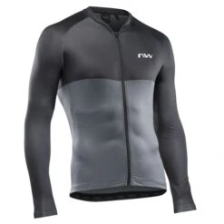 Northwave BLADE MAGLIA MANICHE LUNGHE - Grigio