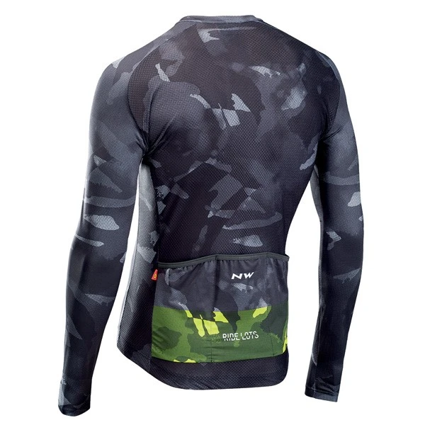 Northwave BLADE MAGLIA MANICHE LUNGHE OUTLET 20 - Grigio 4 Northwave BLADE MAGLIA MANICHE LUNGHE OUTLET 20 - Grigio - immagine 2