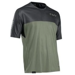 Northwave EDGE MAGLIA MANICHE CORTE - Verde