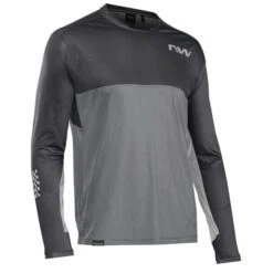 Northwave EDGE MAGLIA MANICHE LUNGHE - Nero