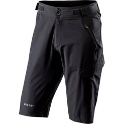 Northwave EDGE PANTALONCINO BAGGY - Nero