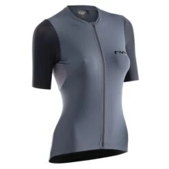 Northwave EXTREME MAGLIA MANICHE CORTE DONNA - Grigio