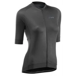 Northwave FAST DONNA MAGLIA MANICHE CORTE - Nero