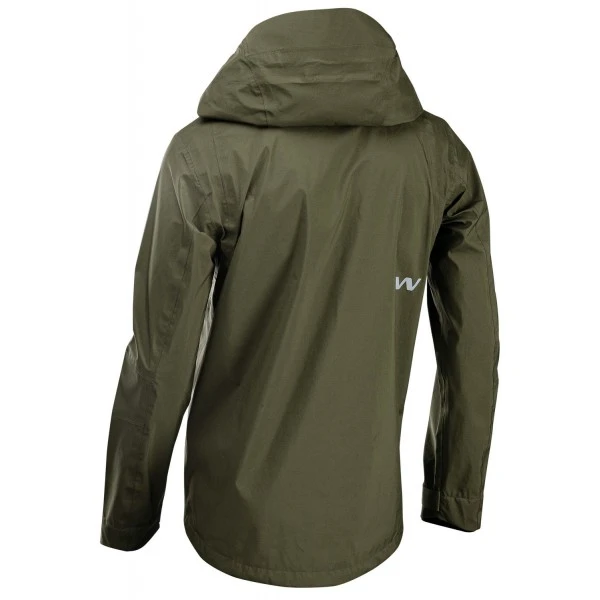 Northwave NOWORRY HARDSHELL GIACCA - Verde 4 Northwave NOWORRY HARDSHELL GIACCA - Verde - immagine 2