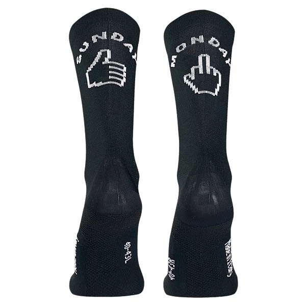 Northwave SUNDAY MONDAY CALZINI LANA - Nero 4 Northwave SUNDAY MONDAY CALZINI LANA - Nero - immagine 2