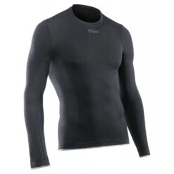 Northwave SURFACE MAGLIA TERMICA MANICHE LUNGHE - Nero