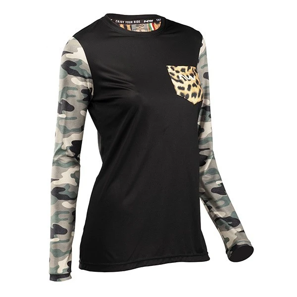 Northwave WILD ALL MOUNTAIN DONNA MAGLIA MANICHE LUNGHE - Nero 3 Northwave WILD ALL MOUNTAIN DONNA MAGLIA MANICHE LUNGHE - Nero